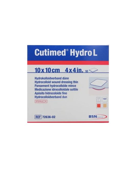 APÓSITO HYDRO L HIDROCOLOIDE FINO 10X10CM. CUTIMED. UNIDAD
