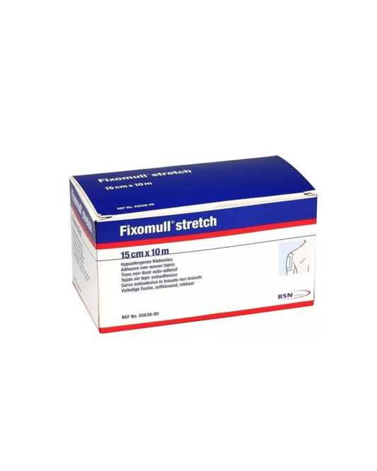 FIXOMULL STRECH TEJIDO AUTOADHESIVO 15 CM X 10 M.