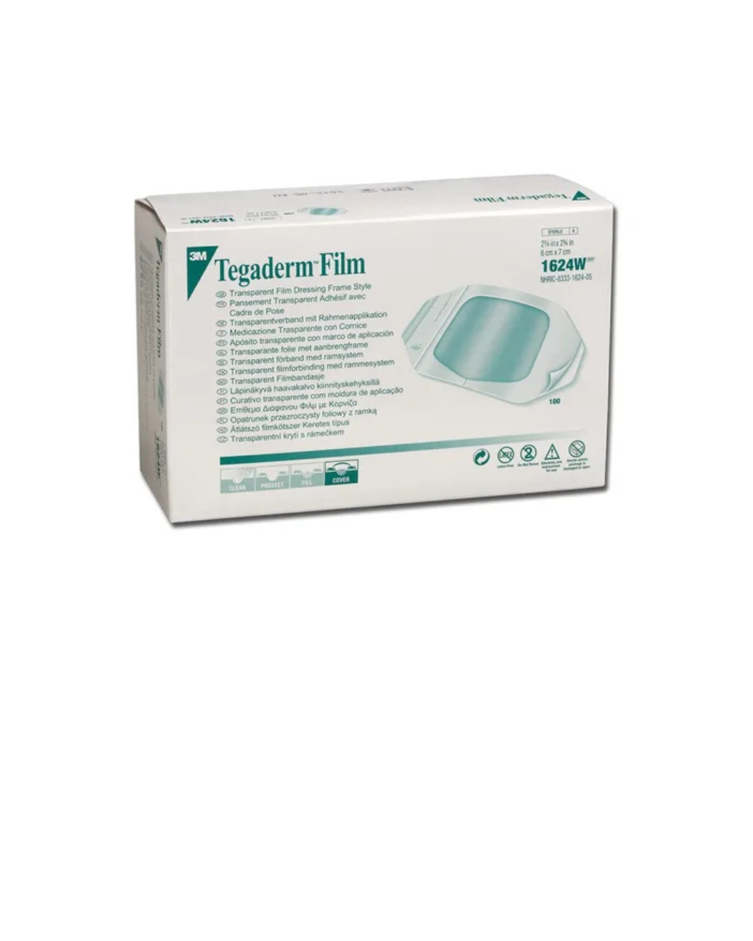 TEGADERM APÓSITO TRANSPARENTE CON ETIQUETA 6 CM X 7 CM. 3M. UNIDAD