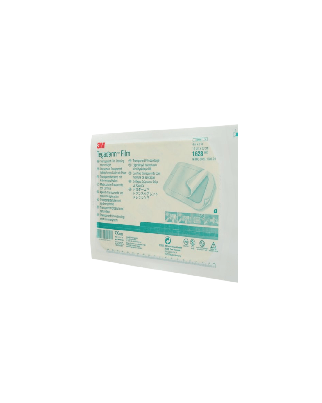 TEGADERM FILM APÓSITO TRANPARENTE CON MARCO 15 X 20 CM. 3M. UNIDAD