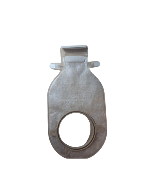 BOLSA COLOSTOMÍA 2 PIEZAS 57 MM C/VELCRO TRANSPARENTE