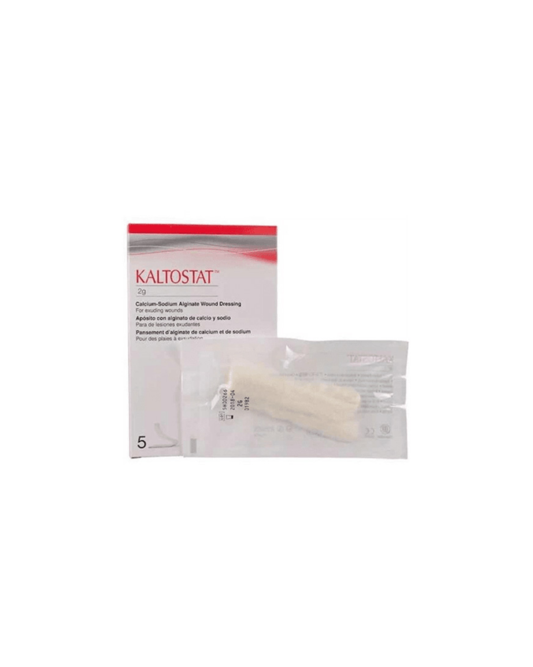 KALTOSTAT APÓSITO EN MECHA DE ALGINATO DE CALCIO 2 GR.