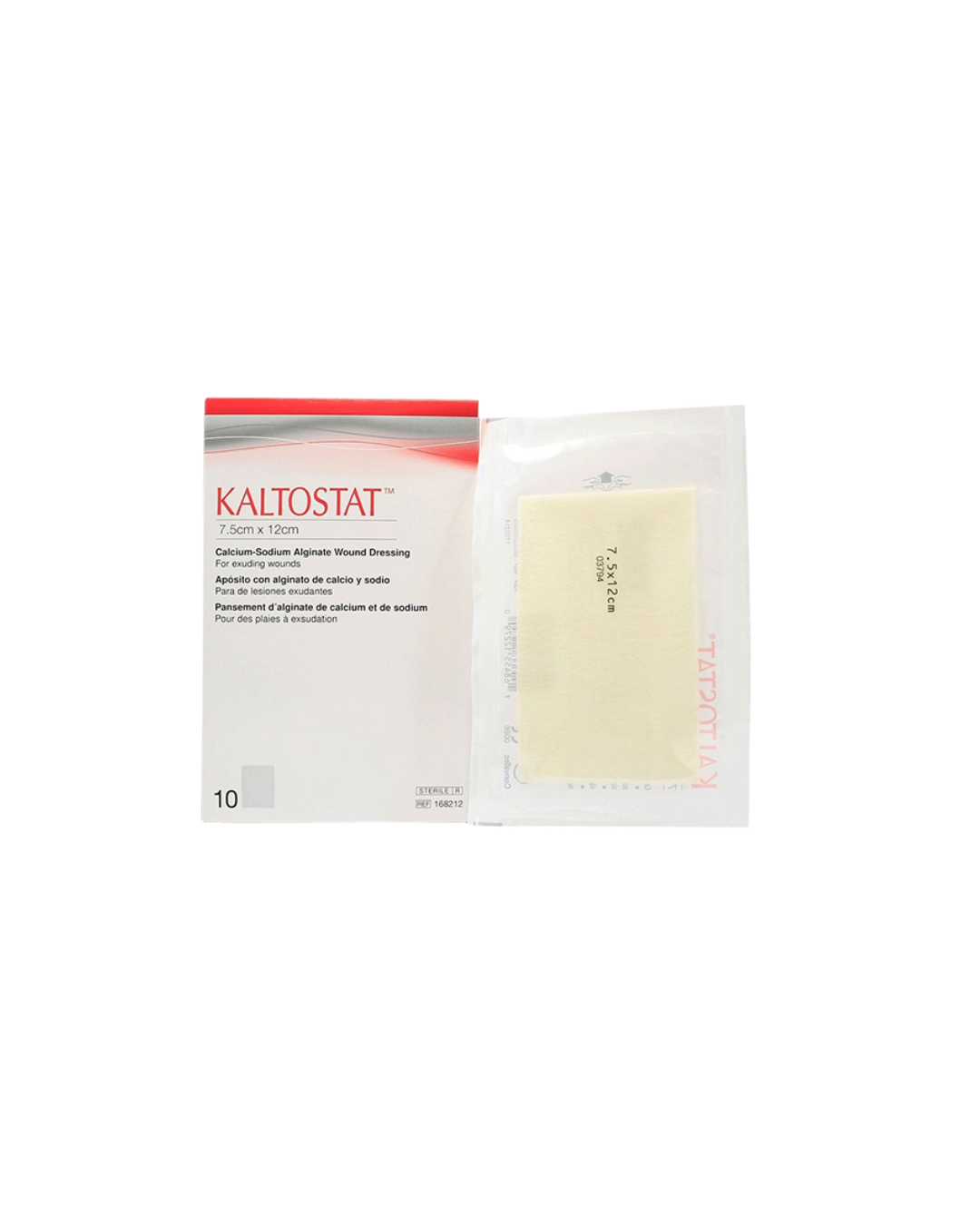 KALTOSTAT APÓSITO DE ALGINATO DE CALCIO 7,5 X 12 CM. UNIDAD