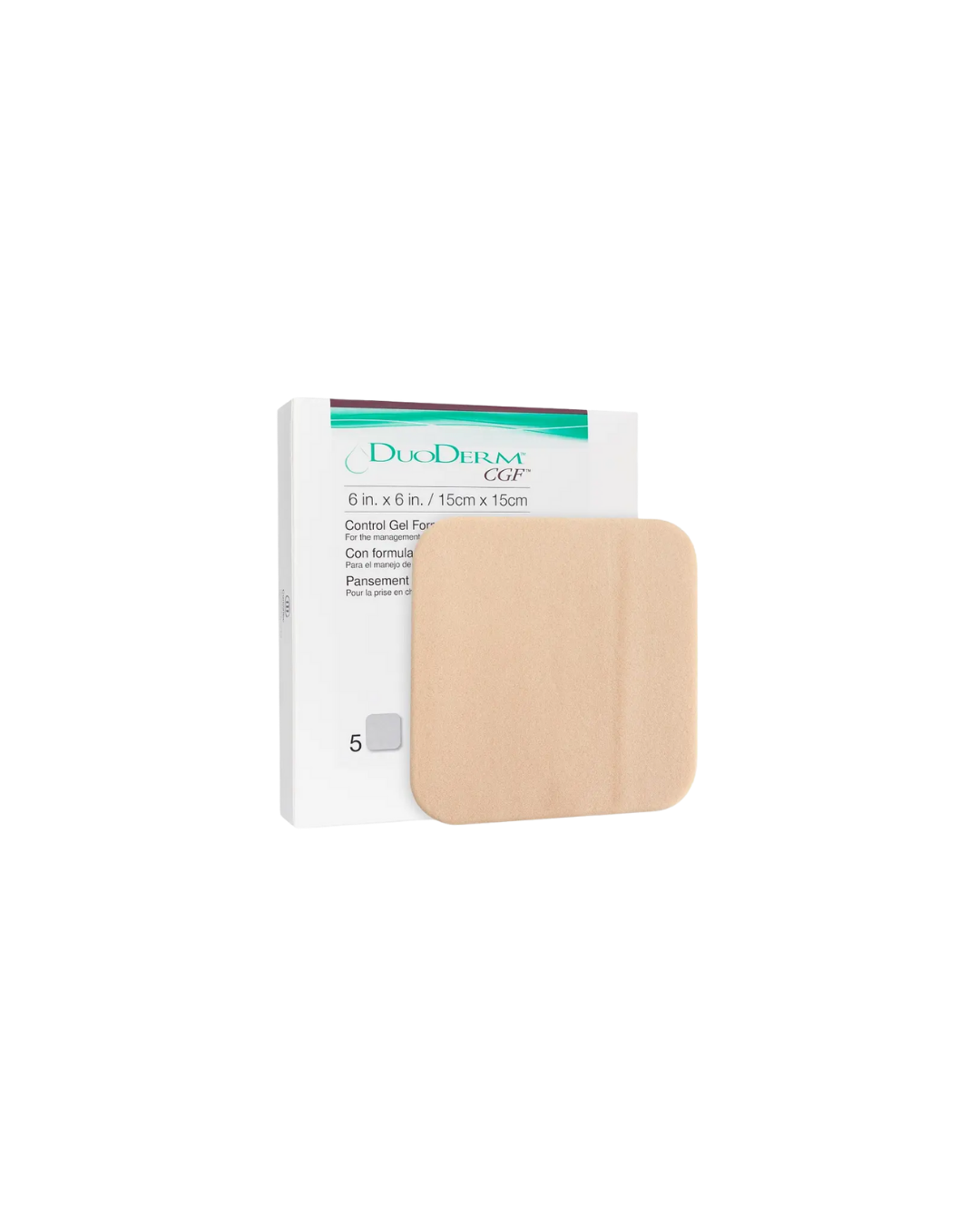 DUODERM CGF APÓSITO HIDROCOLOIDE 15X15 CM CONVATEC. UNIDAD