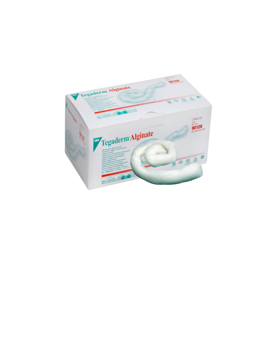 TEGADERM ALGINATO APÓSITO DE ALTA INTEGRIDAD 30.4 CM. 3M. UNIDAD