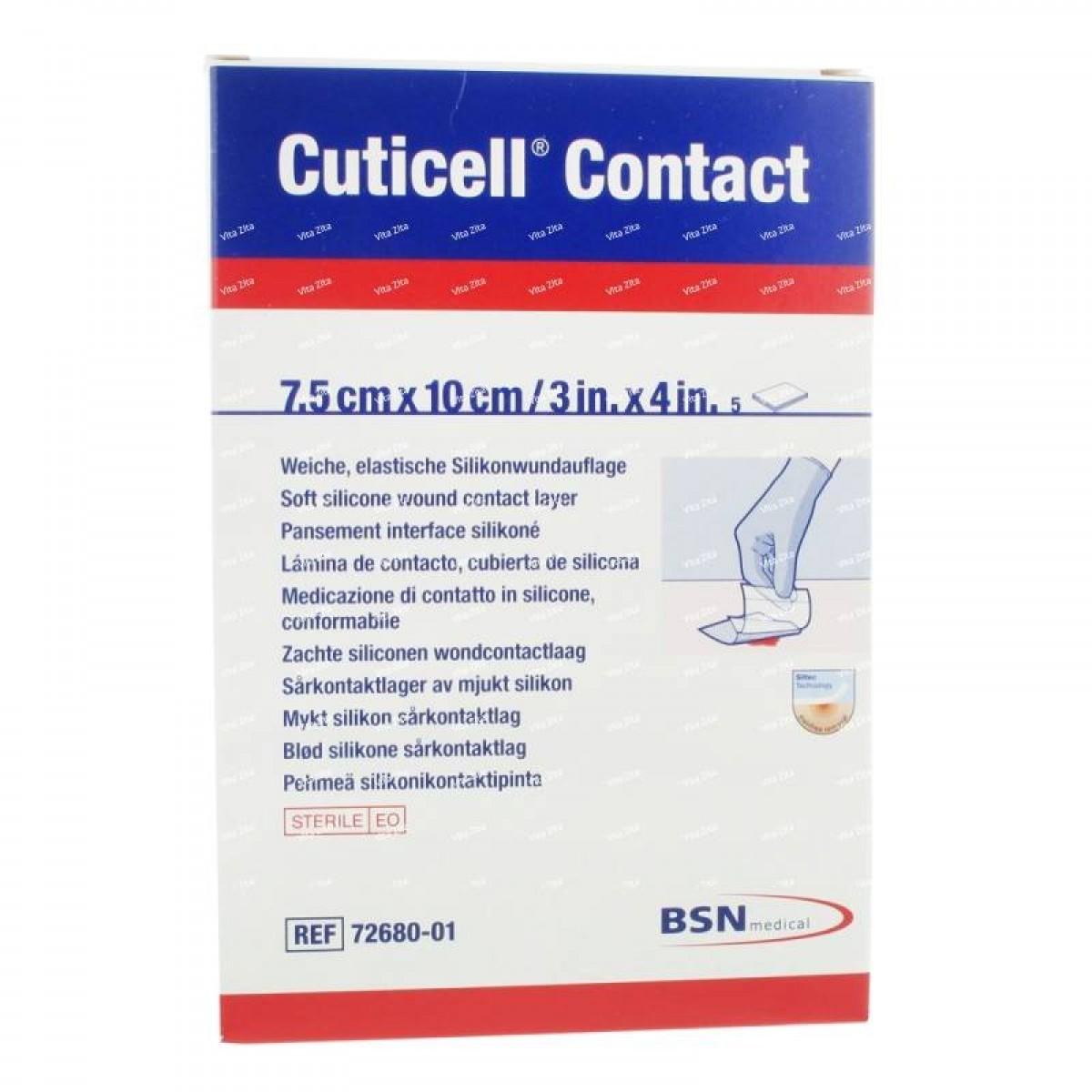 APOSITO SILICONA 7,5 CM X 10 CM ABSORB EXTRA