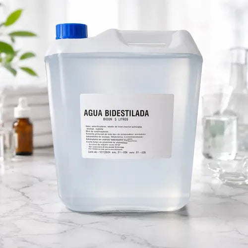 Bidón de Agua Bidestilada 5 Litros