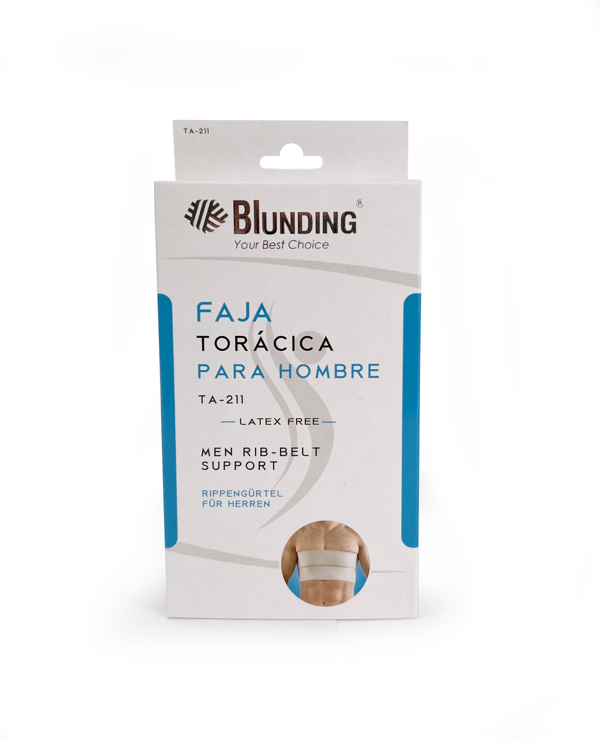 Faja Torácica para Hombre Talla Única Blunding