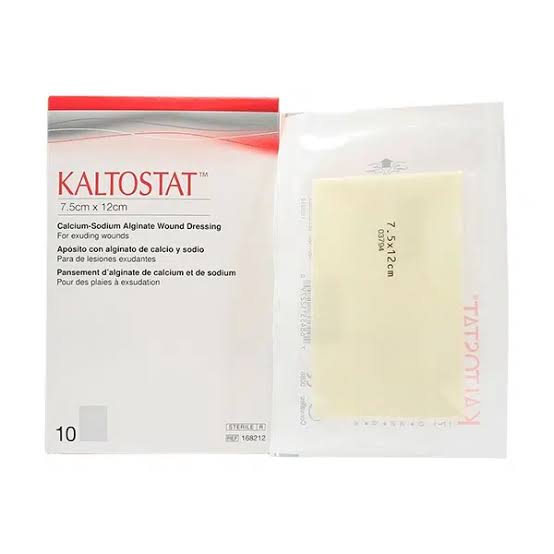 Kaltostat Apósito de Alginato 7,5 x 12 cm