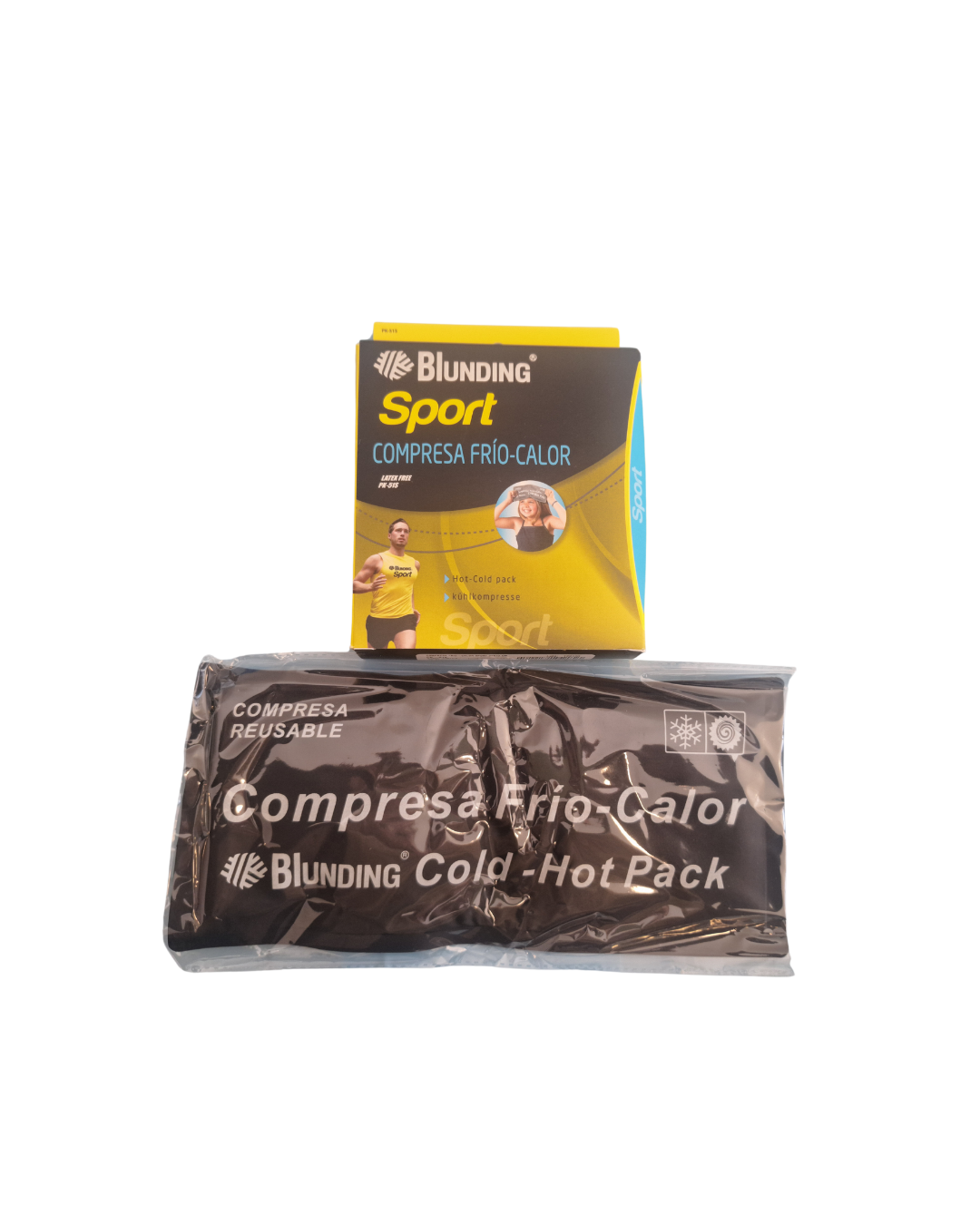 COMPRESA FRÍO- CALOR 28X13 CM. BLUNDING