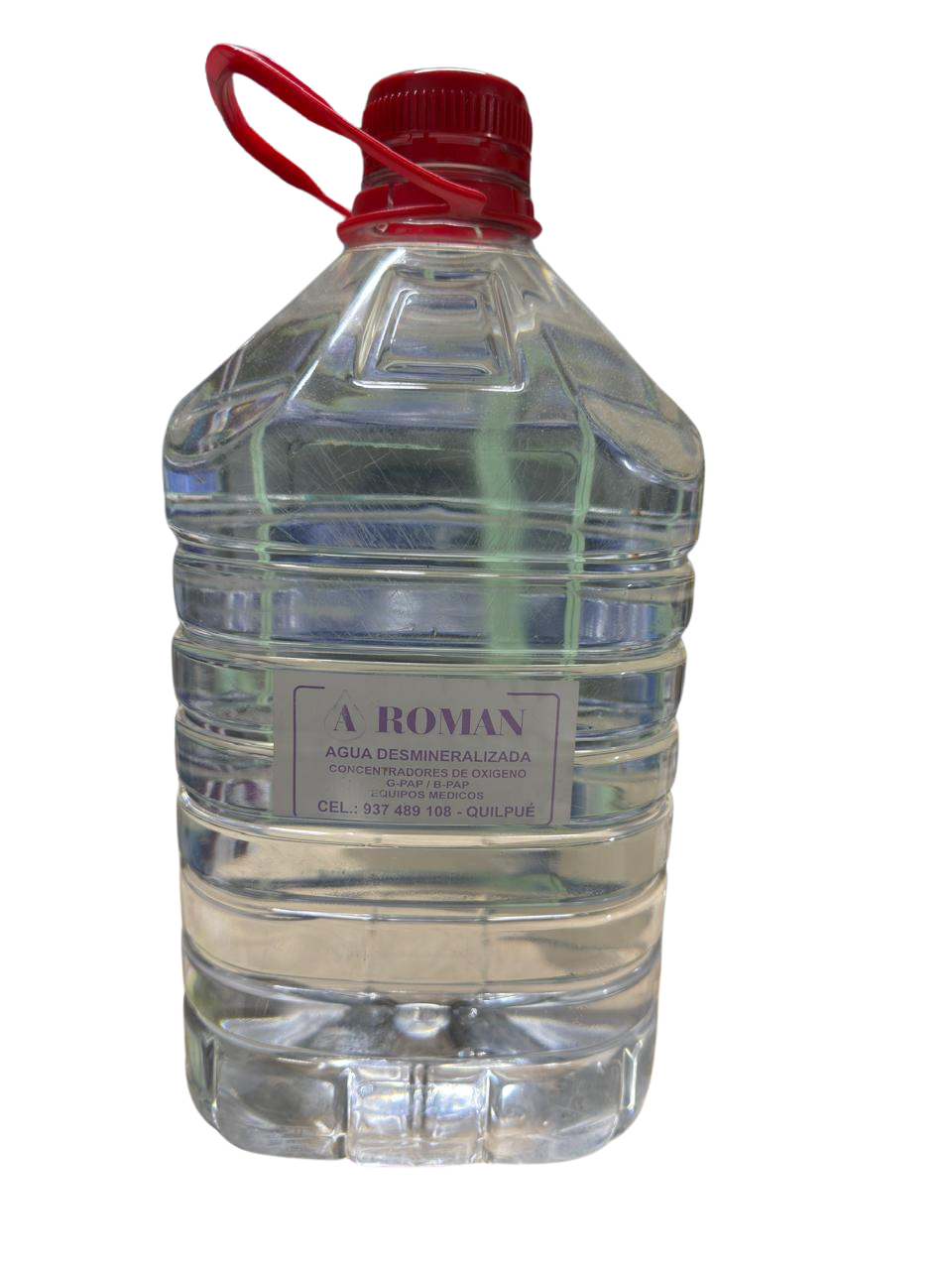 Bidón de Agua Desmineralizada 5 Litros